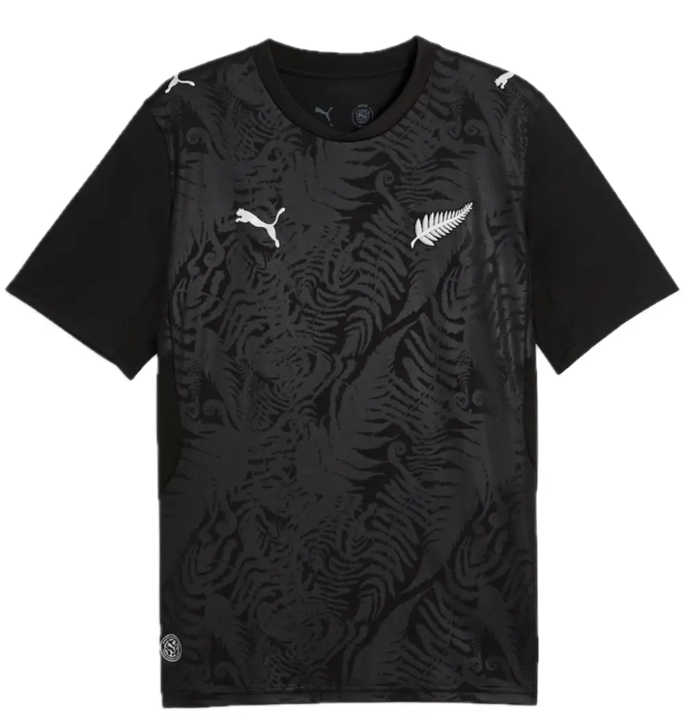 Áo Puma New Zealand 2026 Home Soccer Jersey 'PUMA Black-PUMA Silver' 783262-01