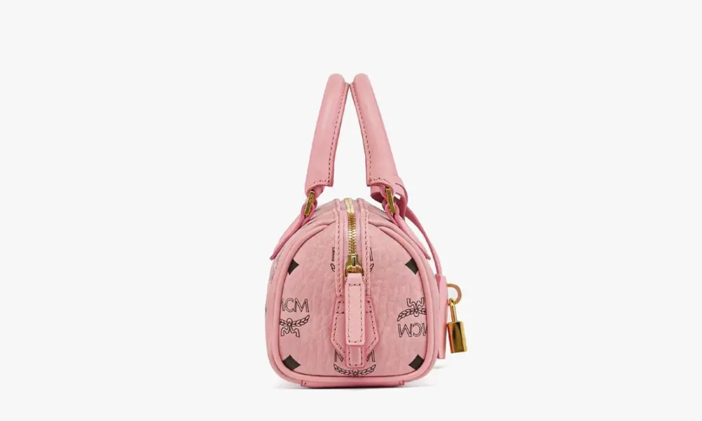 Túi MCM Ella Boston Bag ‘Soft Pink’ MWBESEA01PZ001 - Ảnh 4