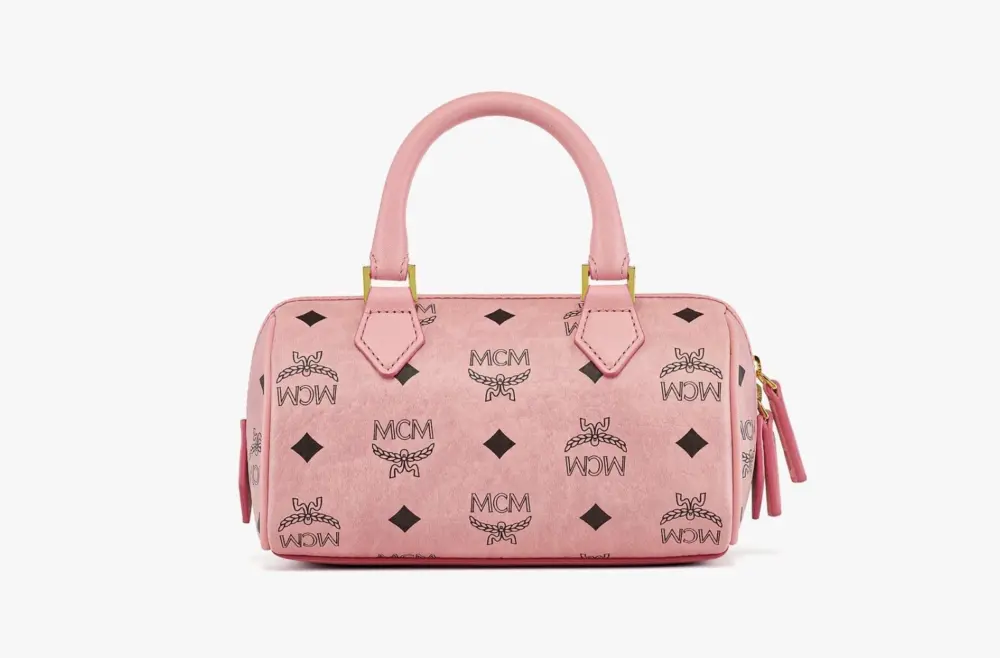 Túi MCM Ella Boston Bag ‘Soft Pink’ MWBESEA01PZ001 - Ảnh 6