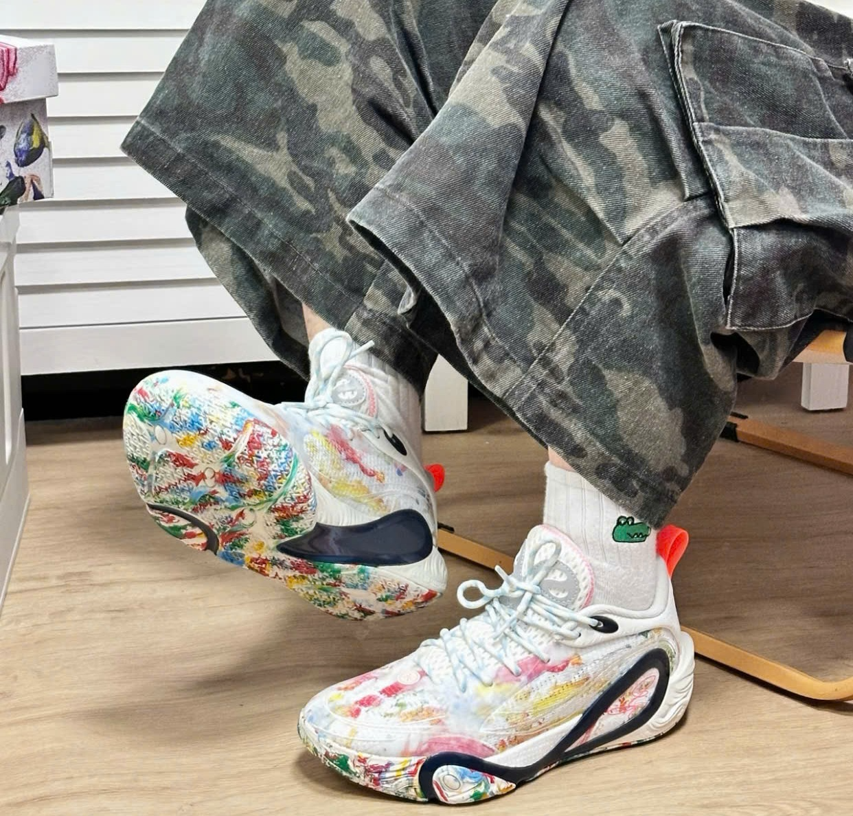 Alternative view of Giày Lining Way of Wade D’Angelo Russell Dlo 1 ‘Canvas’ ABPV009-3