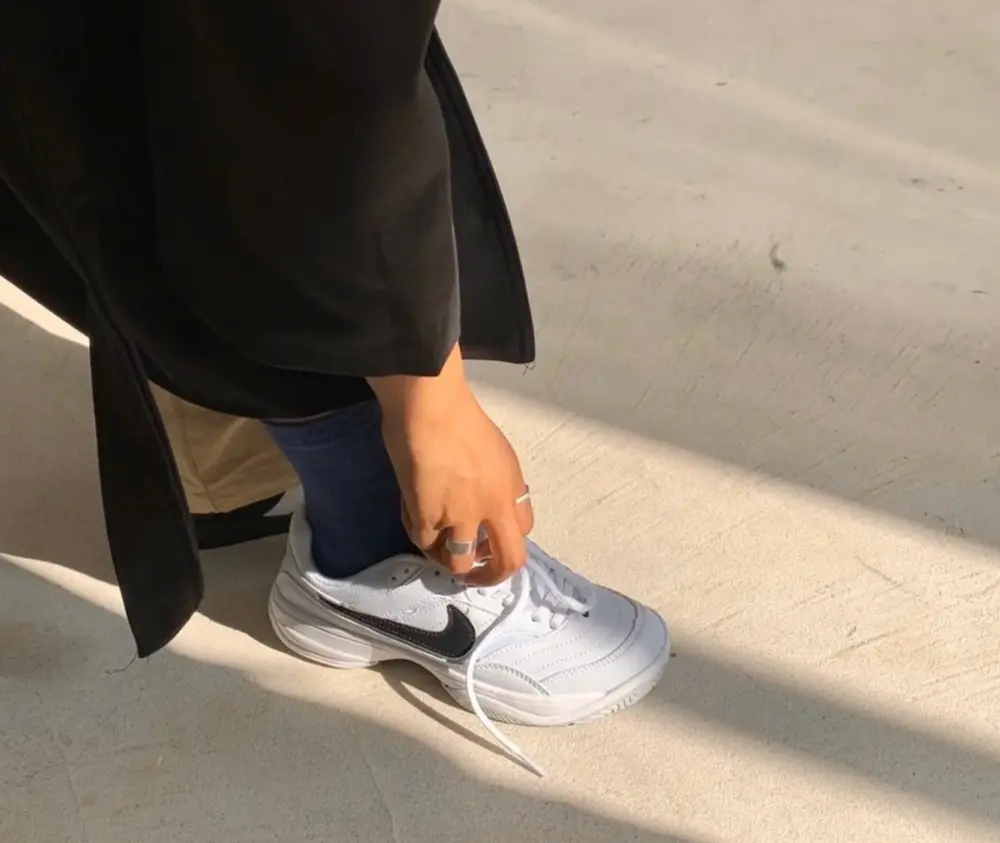Giày Nike Court Lite ‘White Black’ 845021-100 - Ảnh 5