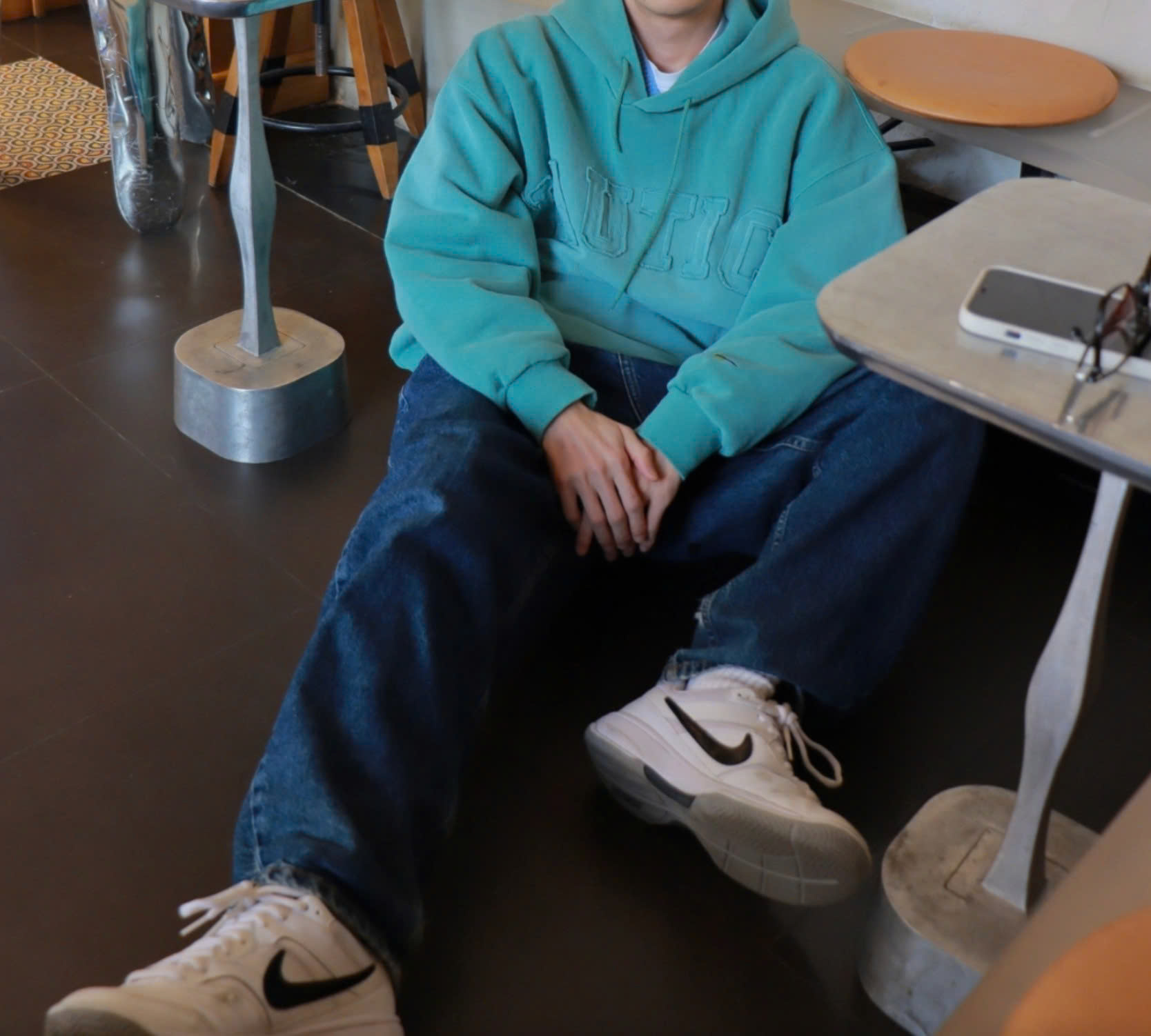 Alternative view of Giày Nike Court Lite ‘White Black’ 845021-100