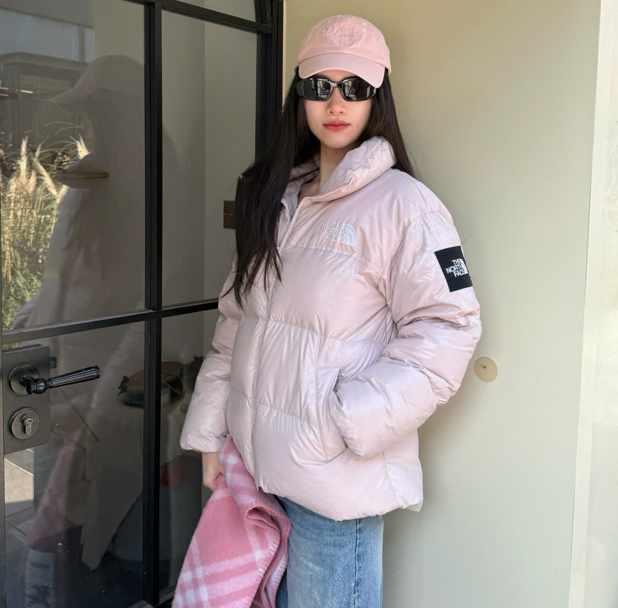 Alternative view of Áo The North Face Label Novelty Nuptse Down ‘Light Pink’ NJ1DQ96J