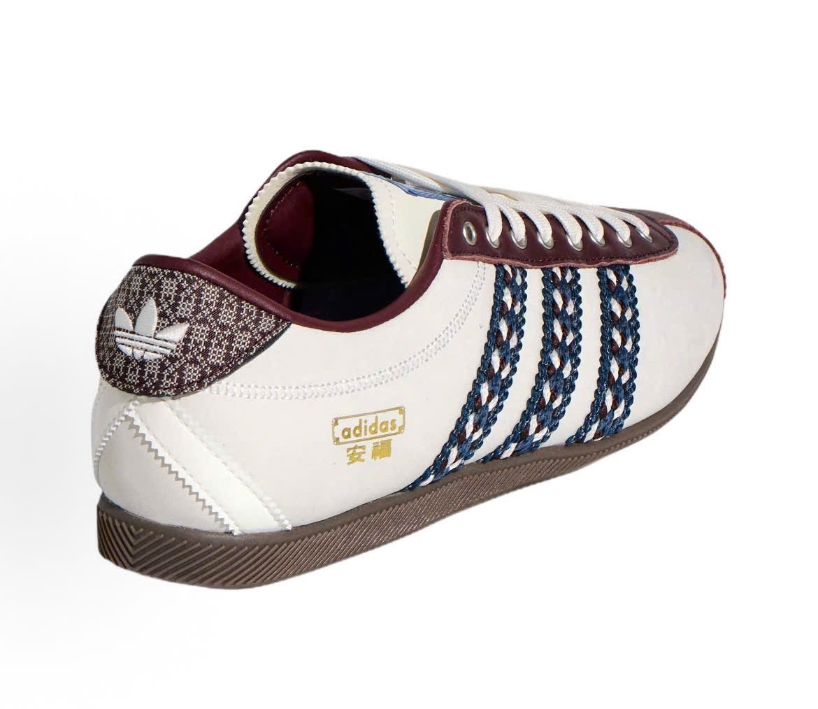 Alternative view of Giày Adidas Anfu 'Burgundy Cream White' KH5903