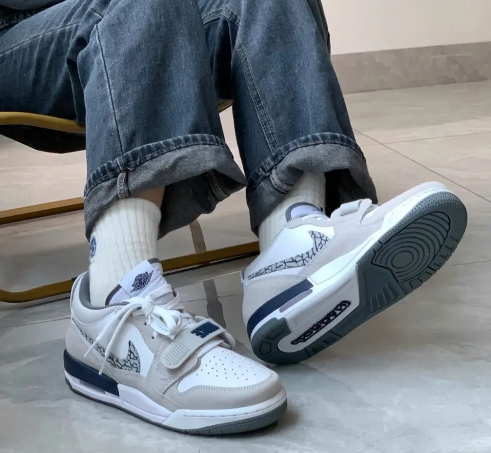 Giày Nike Air Jordan Legacy 312 Low ‘Midnight Navy’ CD7069-124 - Ảnh 5
