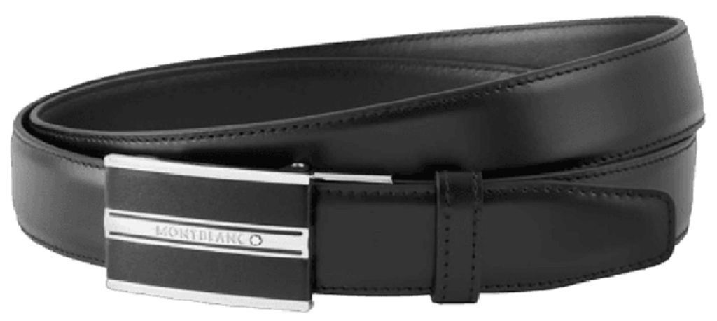 Thắt Lưng MontBlanc Leather Belt ‘Black’ 118421