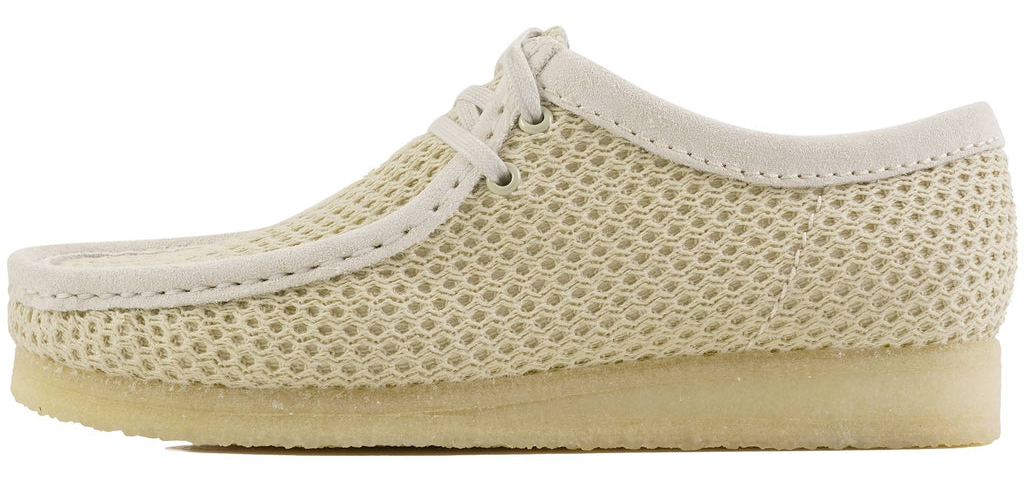 Alternative view of Giày Clarks Originals Wallabee 'OFF WHITE MESH' 261-75849