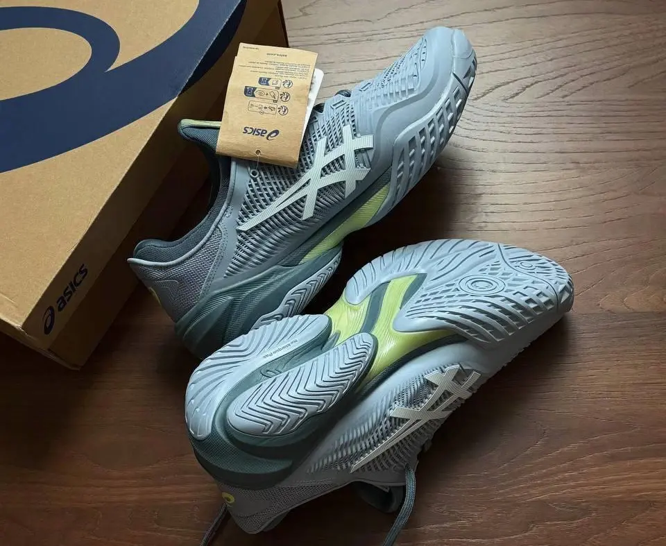 Giày Asics COURT FF 3 'GREY BLUE' 1041A370-404 - Ảnh 6