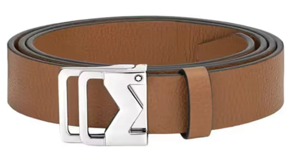 Thắt Lưng MontBlanc Grainy Caramel 'Brown' 198640