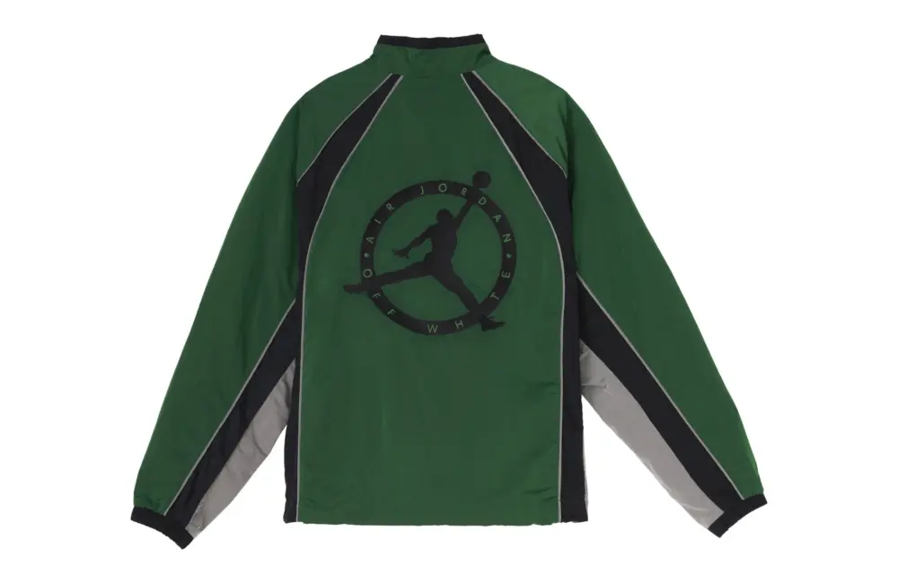 Áo Nike Air Jordan x Off-White Track Jacket 'Green' CV3503-361 - Ảnh 3