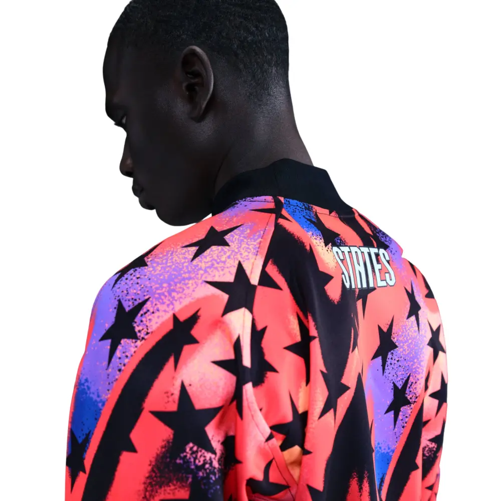 Áo Nike USA Goalkeeper Jersey ‘Black Bright Crimson’ IO0786-010 - Ảnh 3