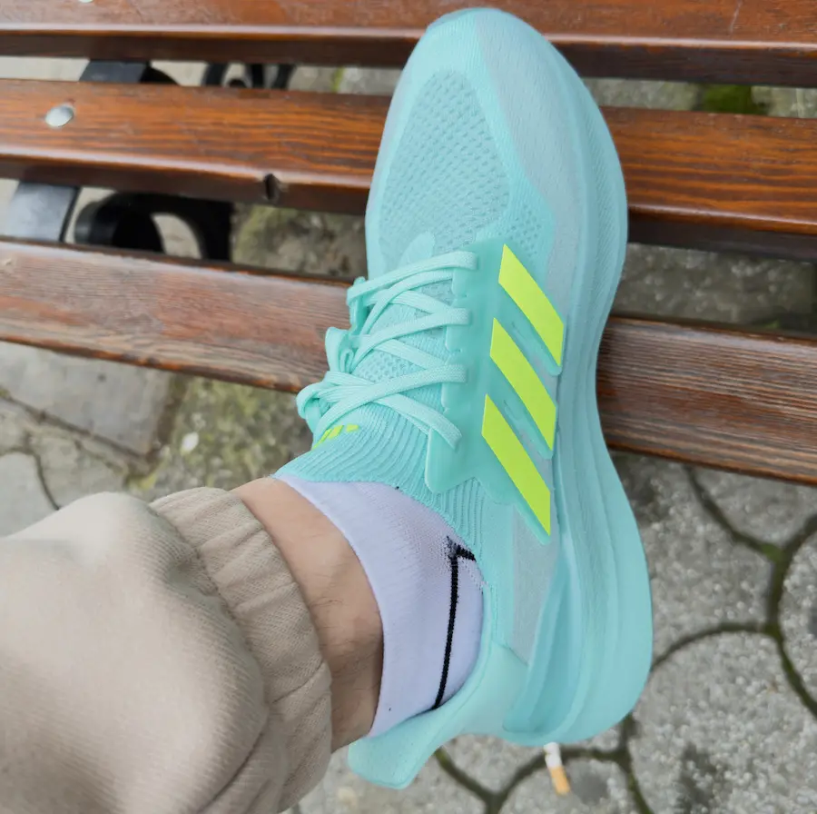 Alternative view of Giày Adidas Ultraboost 5 'Flash Aqua' JQ2909