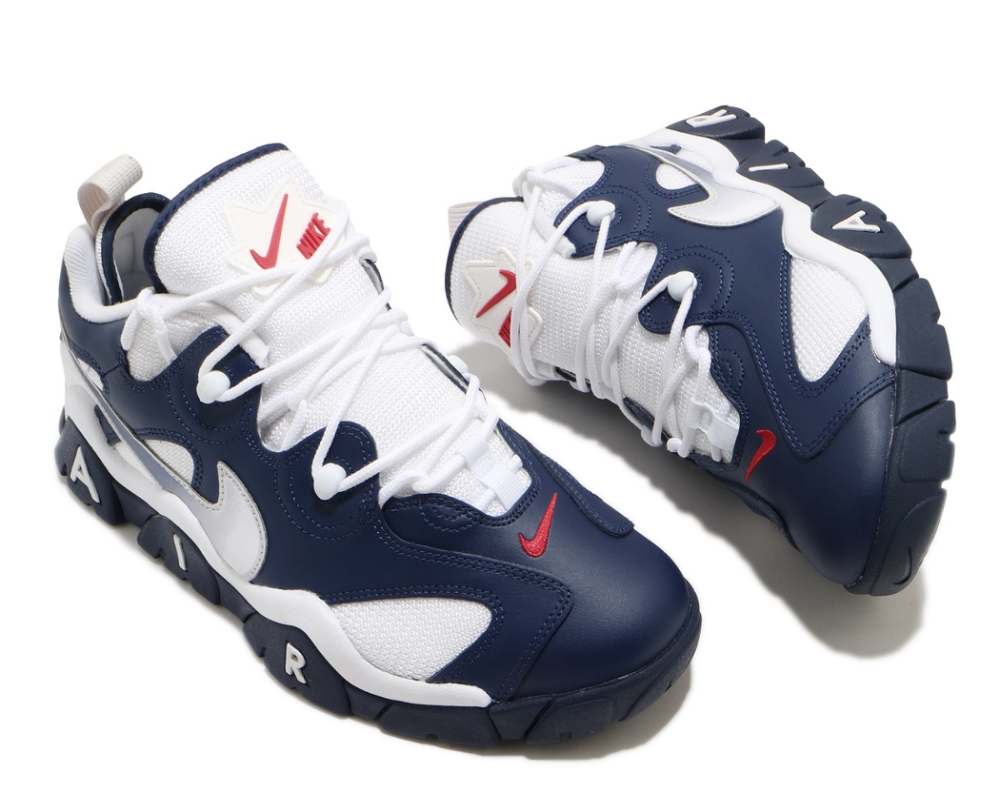 Alternative view of Giày Nike Air Barrage Low USA 'Midnight Navy' CN0060-400