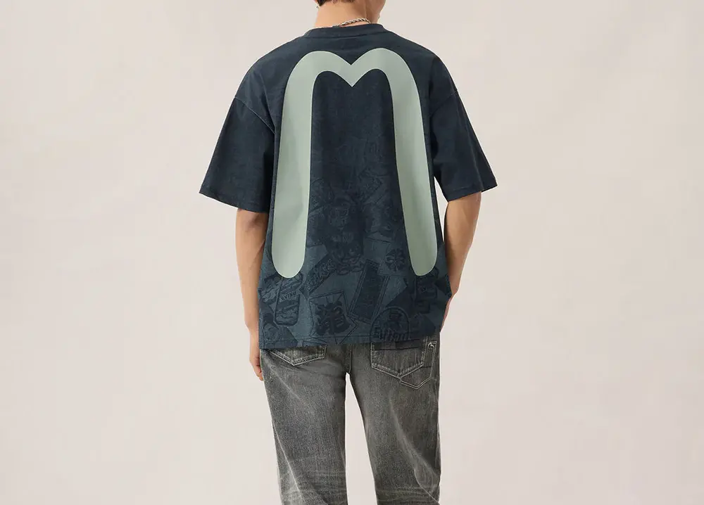 Áo Evisu Signature Graphic ‘Black’ 2ESHTM6TS1076RXCT - Ảnh 3