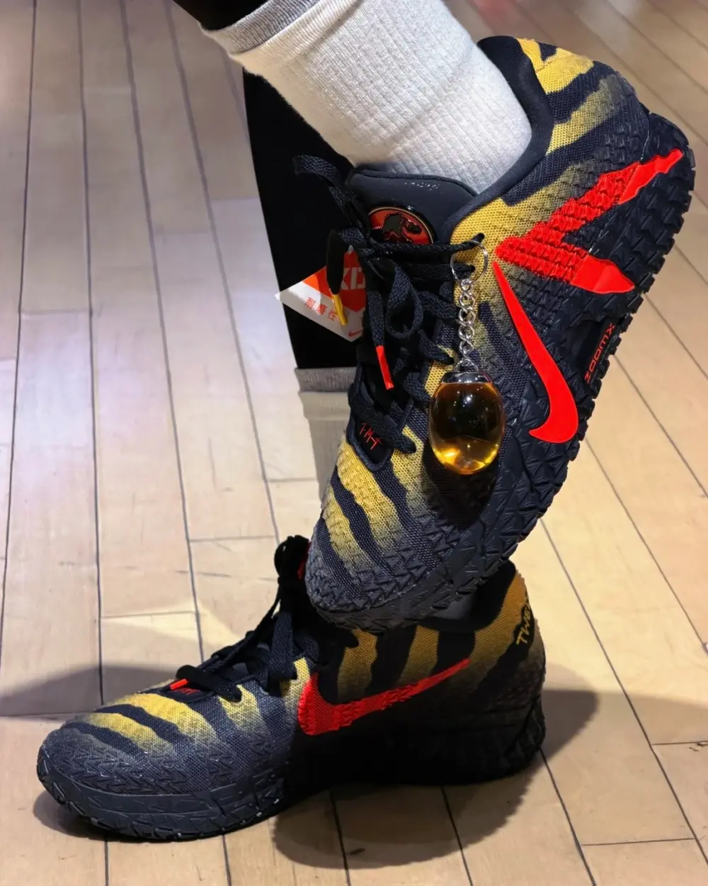 Giày Nike Ja 3 Jurassic Park Raptor 'Anthracite' IU7239-001 - Ảnh 7