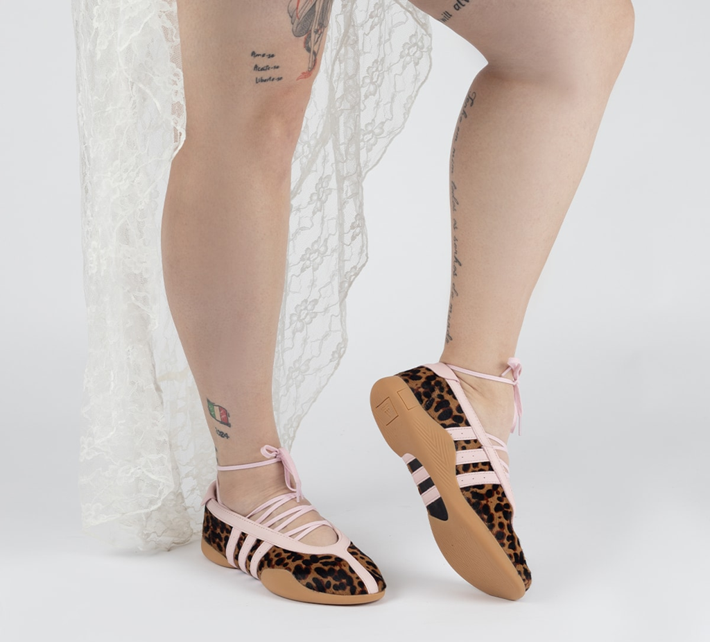 Alternative view of Giày adidas Taekwondo Mei Ballet ‘Leopard Print’ KI0159