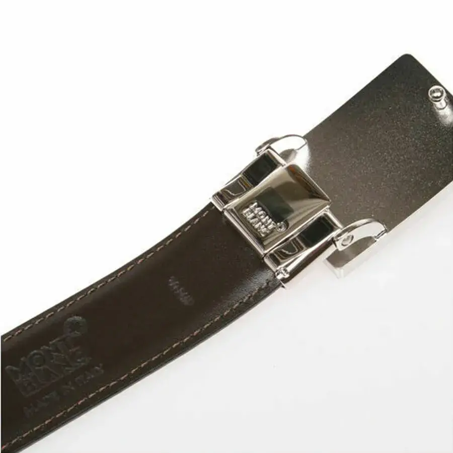 Thắt Lưng MontBlanc Belt Reversible 'Black' 38156 - Ảnh 3