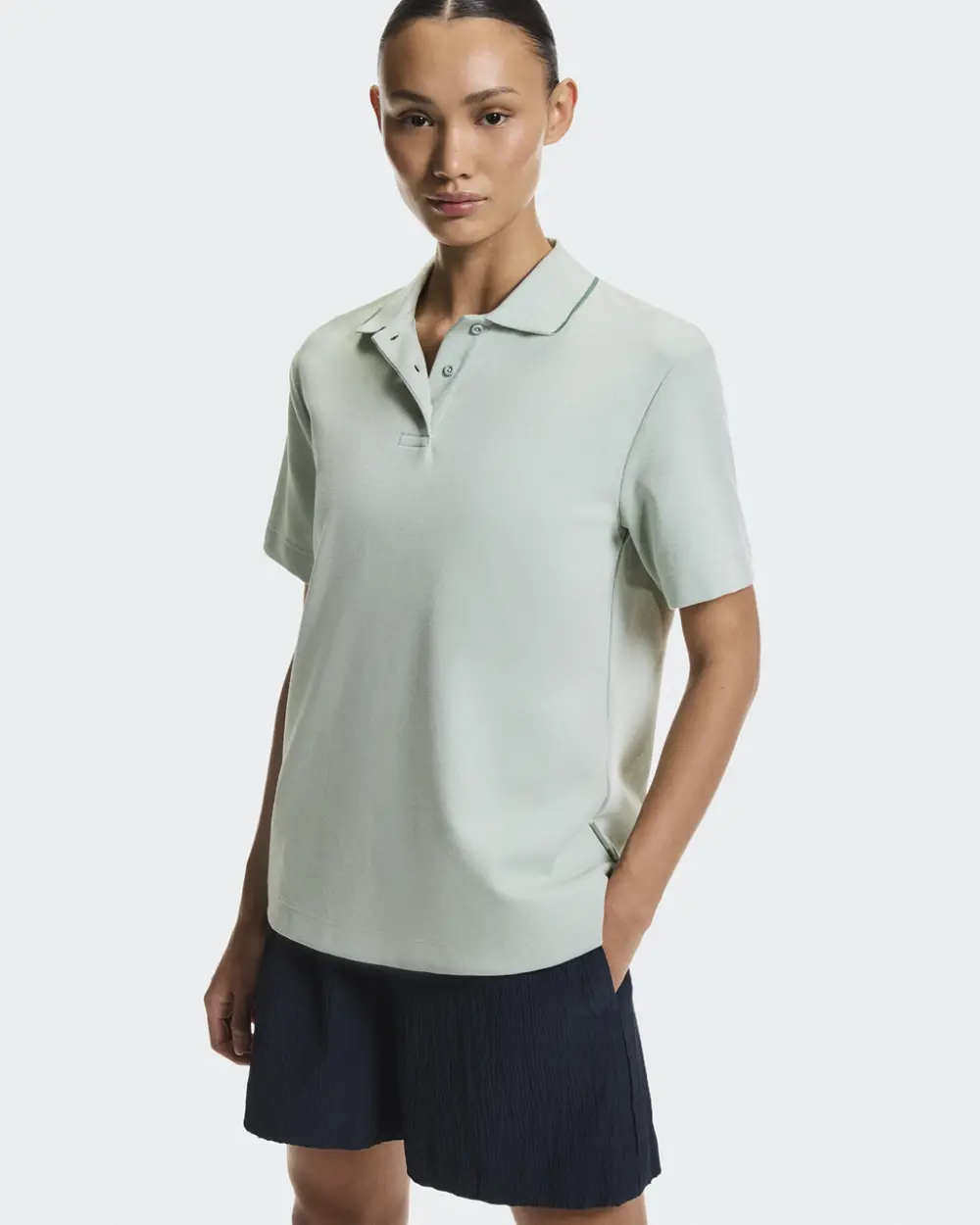 Áo On Courtside Polo 'Green' 1WF30534584 - Ảnh 3