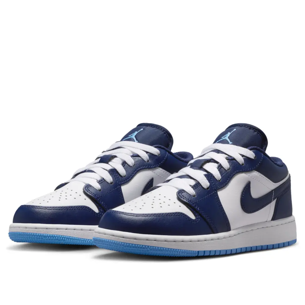 Giày Nike Air Jordan 1 Low ‘University Blue’ 553560-404 - Ảnh 3