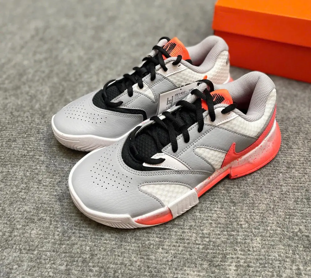 Giày Nike Court Lite 4 'Wolf Grey' HV1452-100 - Ảnh 4