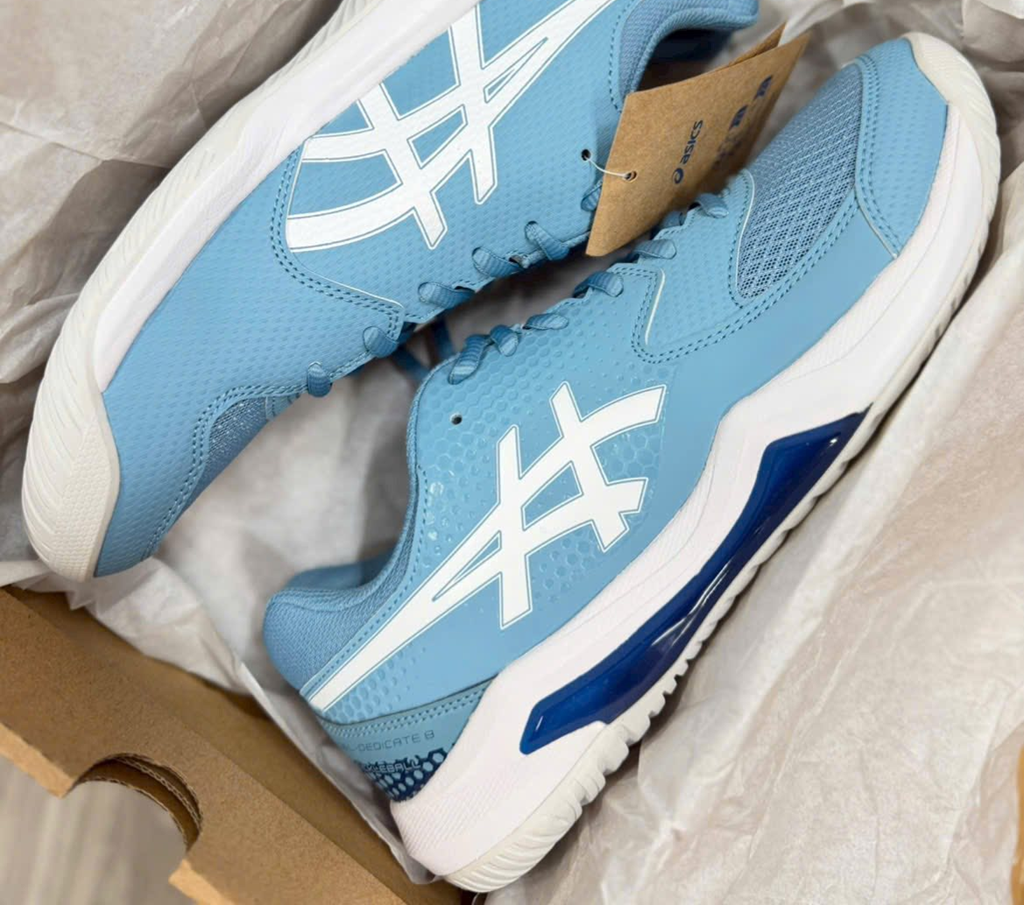 Giày Asics Gel-Dedicate 8 'SaBa Blue' 1041A409-401 - Ảnh 4