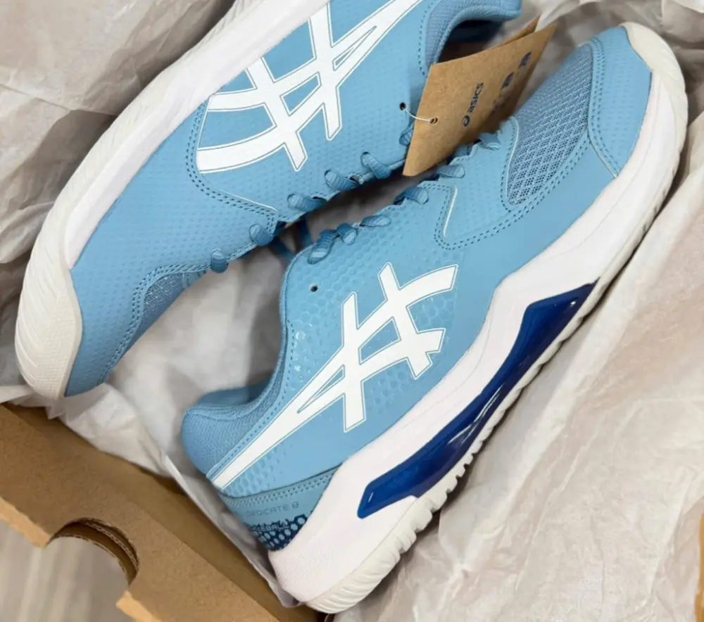 Giày Asics Gel-Dedicate 8 'SaBa Blue' 1041A409-401 - Ảnh 4