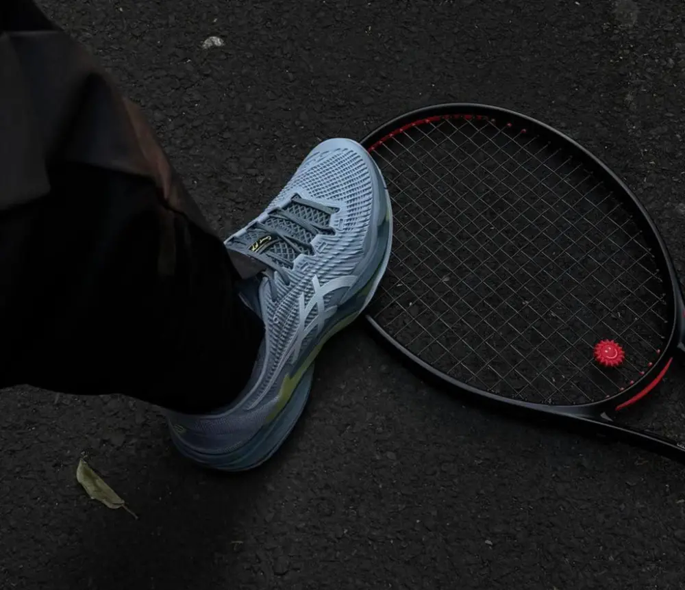 Giày Asics COURT FF 3 'GREY BLUE' 1041A370-404 - Ảnh 4