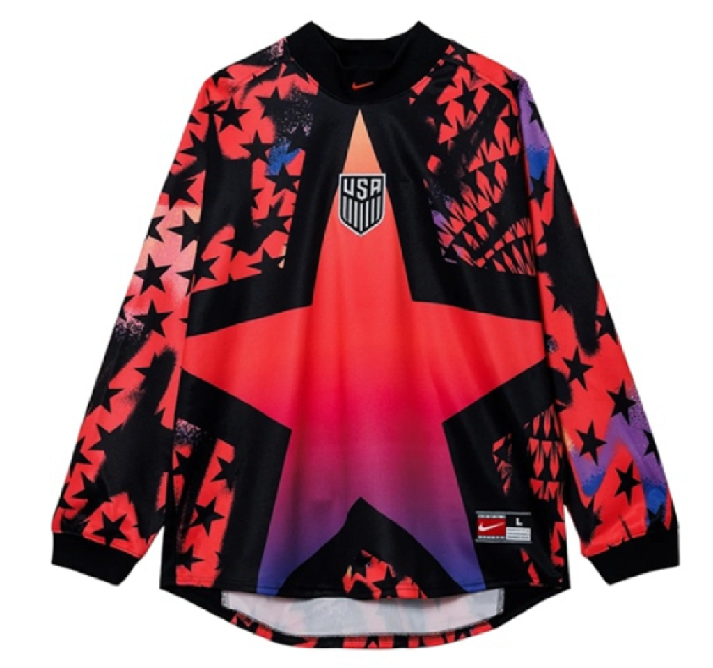 Áo Nike USA Goalkeeper Jersey ‘Black Bright Crimson’ IO0786-010