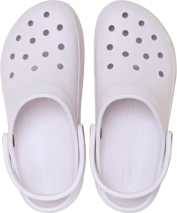 Dép Crocs Classic Platform Clog ‘White’ 206750-5DK - Ảnh 3