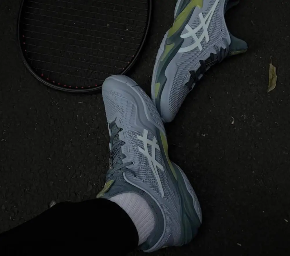 Giày Asics COURT FF 3 'GREY BLUE' 1041A370-404 - Ảnh 3