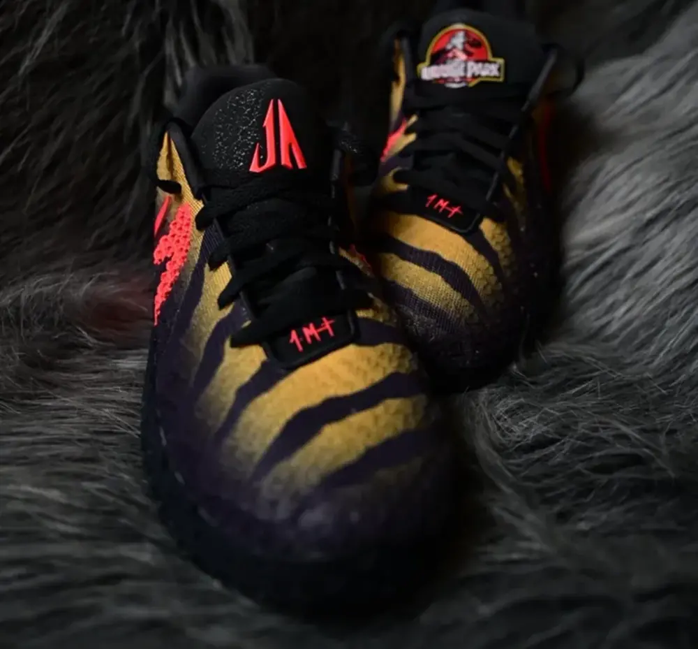 Giày Nike Ja 3 Jurassic Park Raptor 'Anthracite' IU7239-001 - Ảnh 3