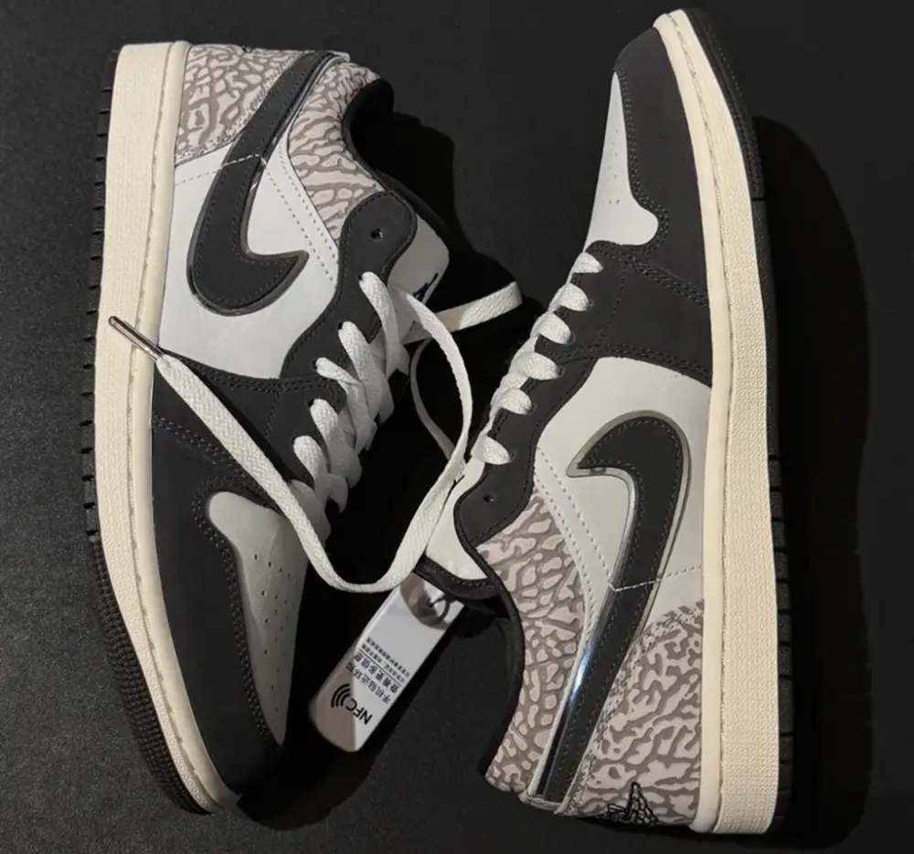 Giày Nike Air Jordan 1 Low SE 'Sail' IU2268-100 - Ảnh 3