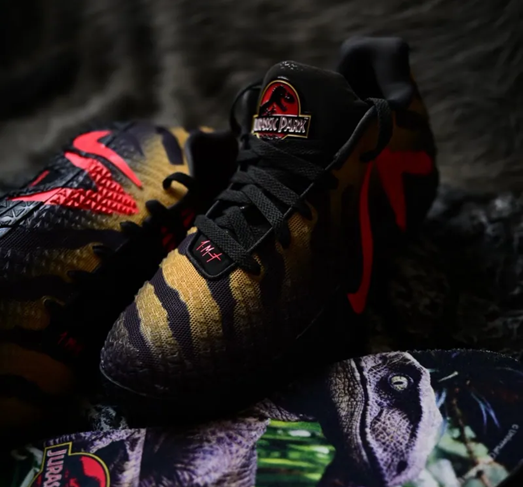 Alternative view of Giày Nike Ja 3 Jurassic Park Raptor 'Anthracite' IU7239-001