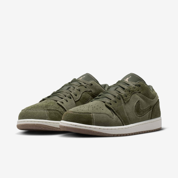 Alternative view of Giày Nike Air Jordan 1 Low SE Craft 'Cargo Khaki' FQ3055-300