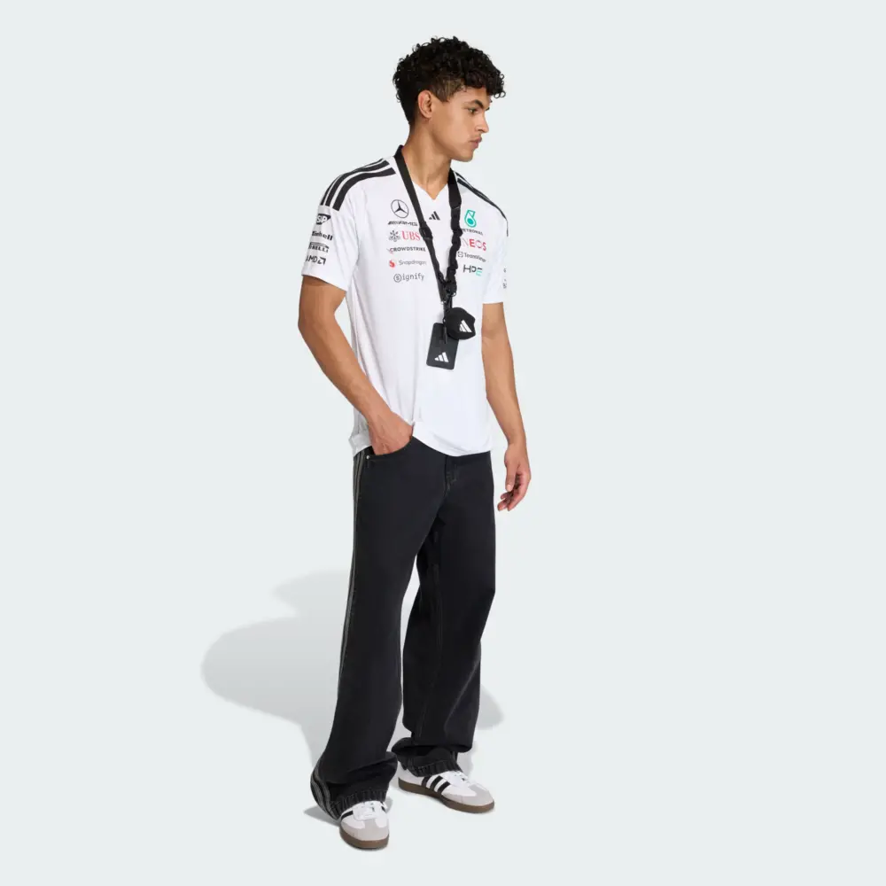 Áo Adidas MERCEDES - AMG PETRONAS FORMULA 1 TEAM 'White' KF0160 - Ảnh 4