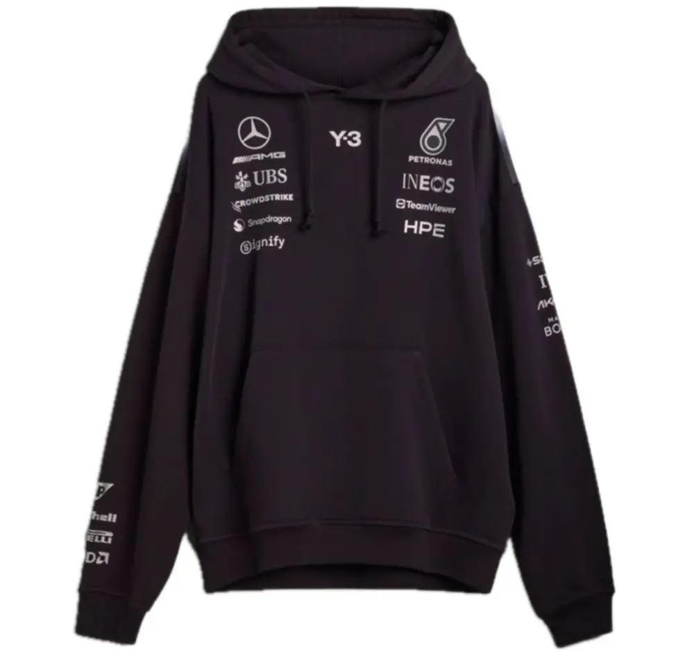 Áo adidas Y-3 F1 Team Hoodie ‘Black’ KR2392