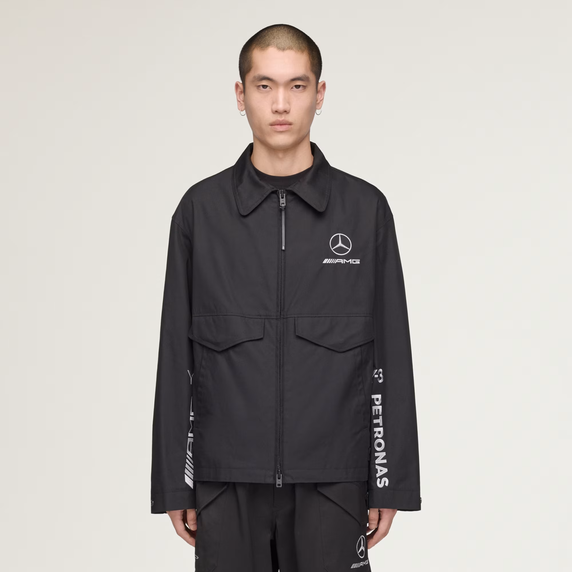 Alternative view of Áo adidas Y-3 F1 Wolf Jacket ‘Black’ KR2375