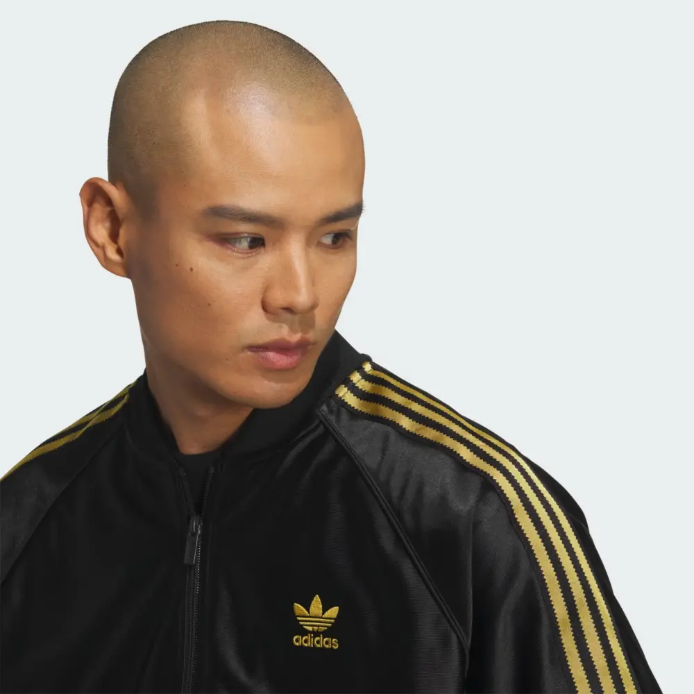 Áo Adidas Track Top SST ‘Black Gold’ JW1850 - Ảnh 5