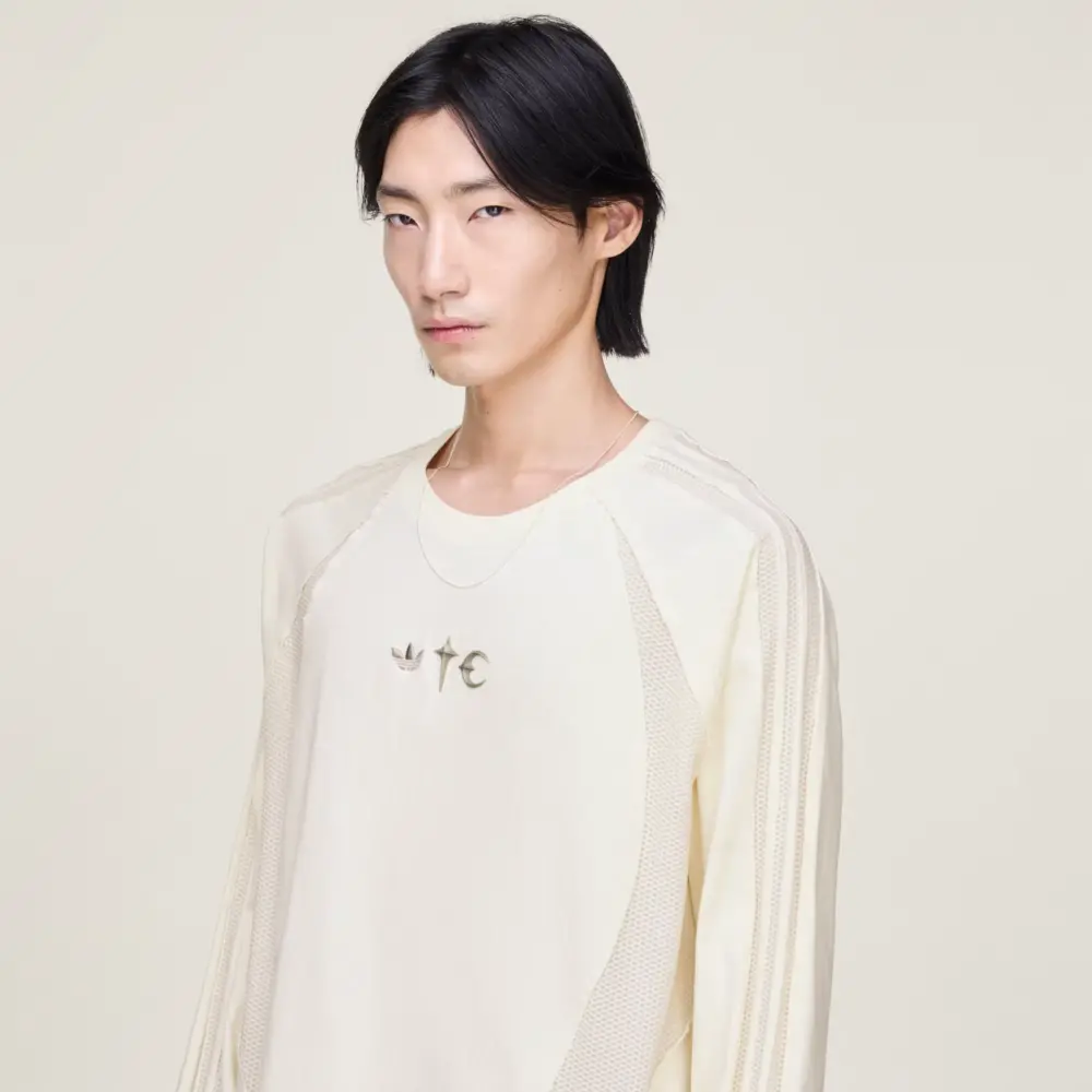 Áo Adidas Thug Club Long Sleeve ‘Cream White’ KC2198 - Ảnh 6