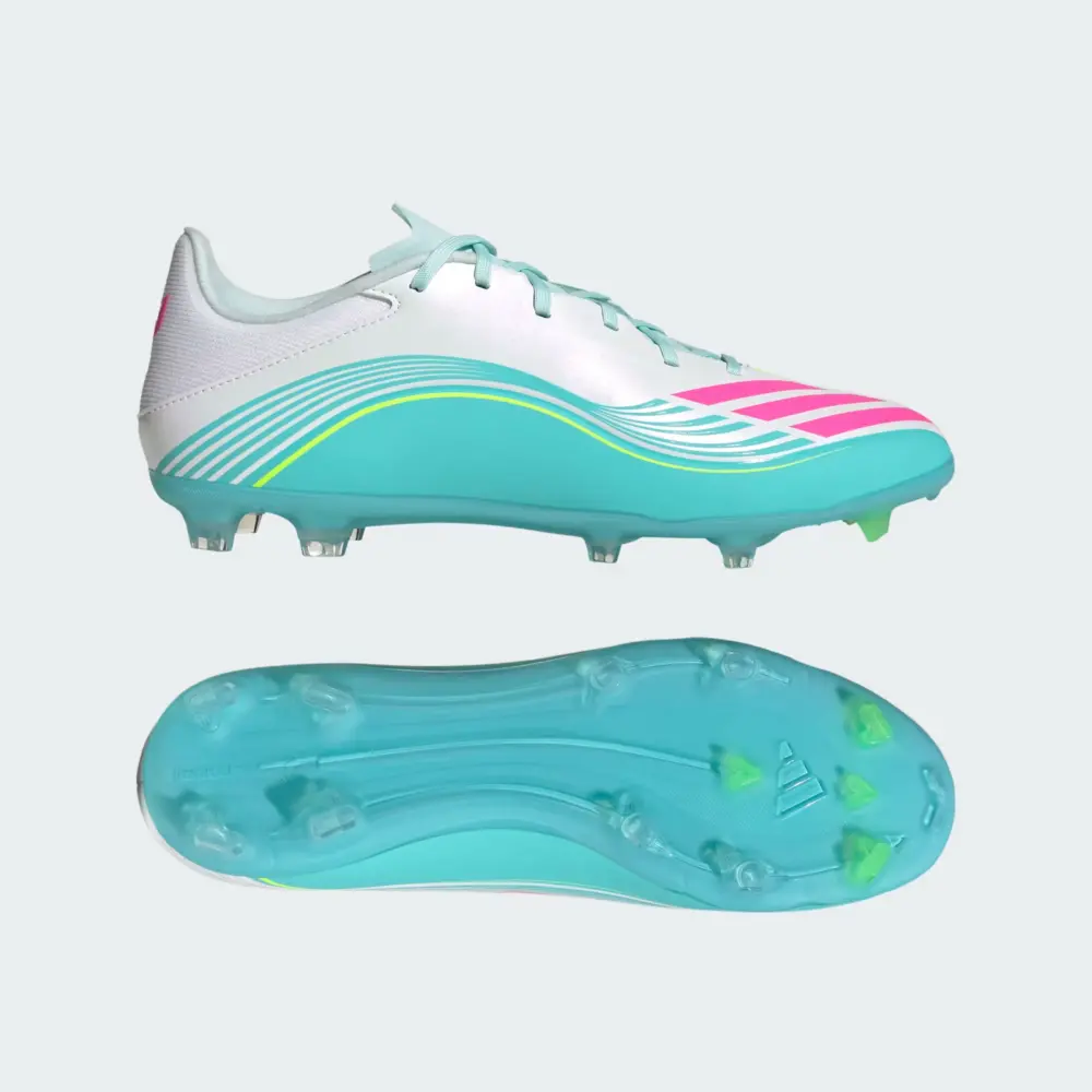 Giày adidas F50 League FG/MG Messi ‘Flash Aqua’ JQ0954 - Ảnh 5