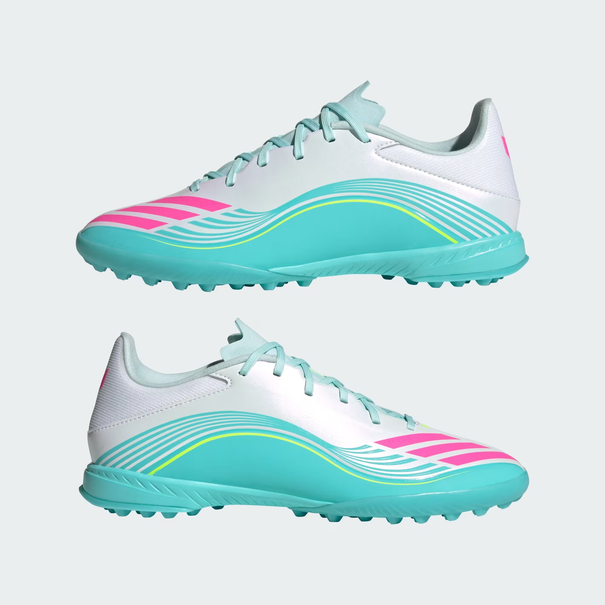 Alternative view of Giày adidas F50 Messi League ‘Flash Aqua’ JQ0937