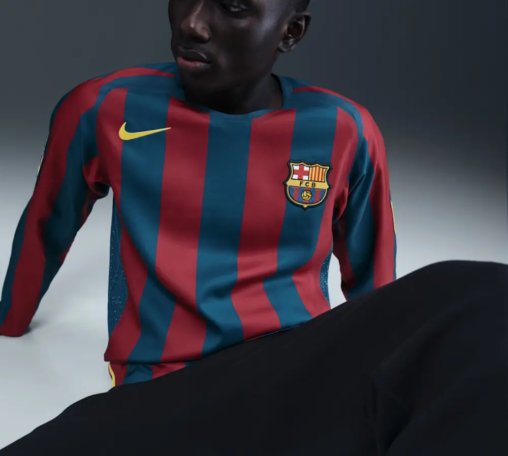 Áo Nike FC Barcelona 2005/06 ‘Gym Blue’ HQ1461-471 - Ảnh 3