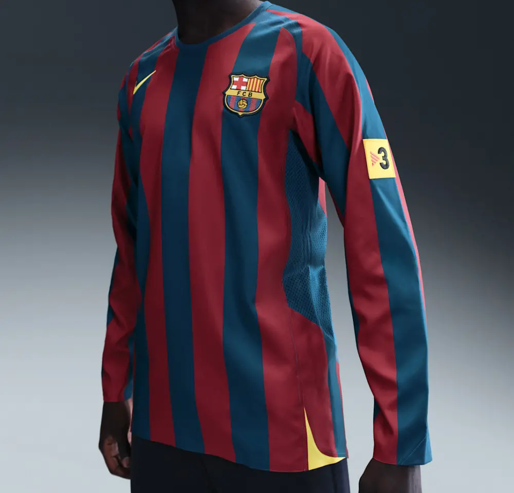 Áo Nike FC Barcelona 2005/06 ‘Gym Blue’ HQ1461-471 - Ảnh 6