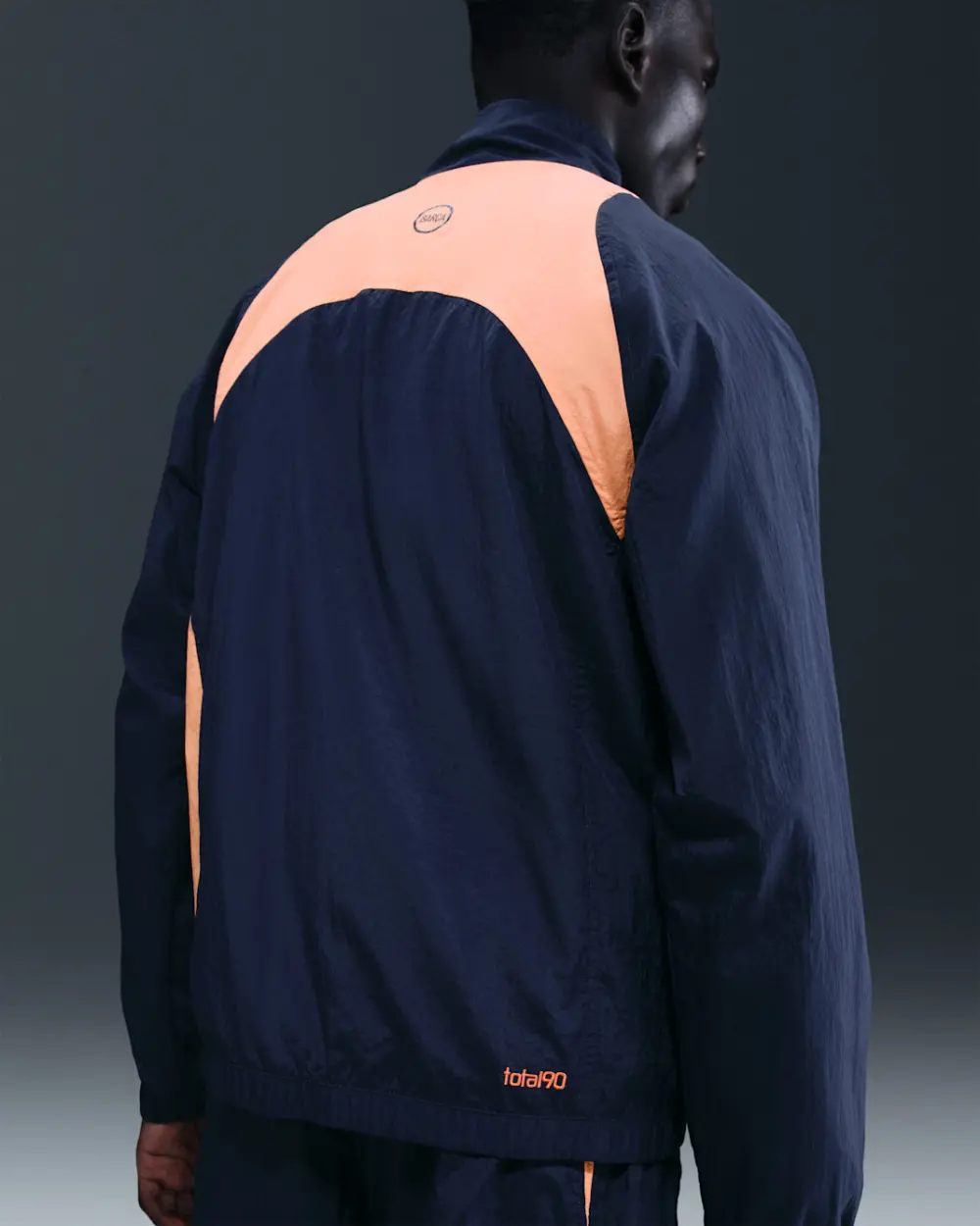 Áo Nike FC Barcelona Total 90 Soccer Track Jacket 'Midnight Navy' HQ9735-410 - Ảnh 5