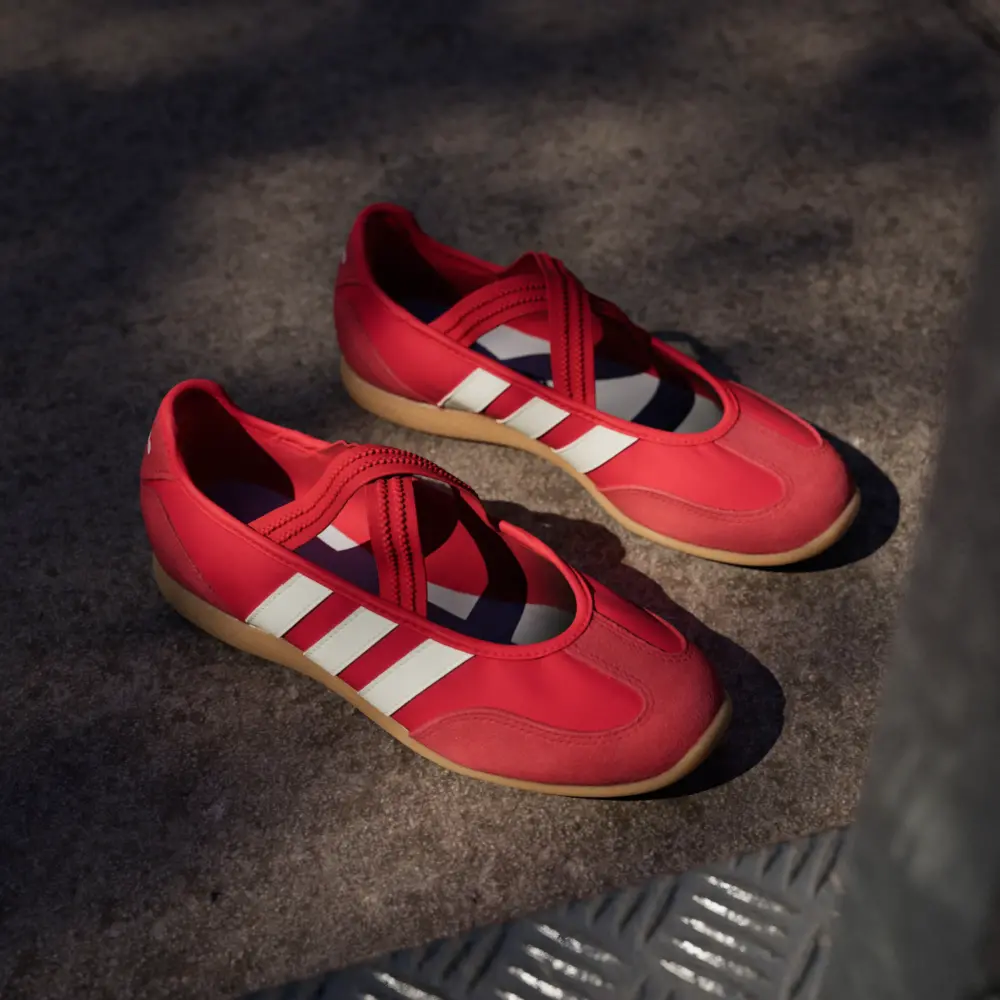 Giày Adidas Barreda Mary Jane ‘Red Off White’ HQ7398 - Ảnh 5