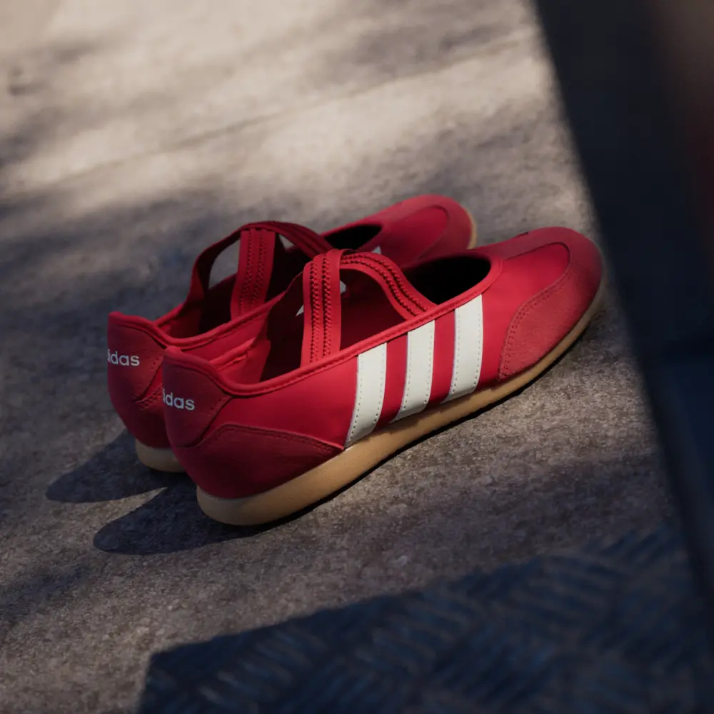 Giày Adidas Barreda Mary Jane ‘Red Off White’ HQ7398 - Ảnh 4