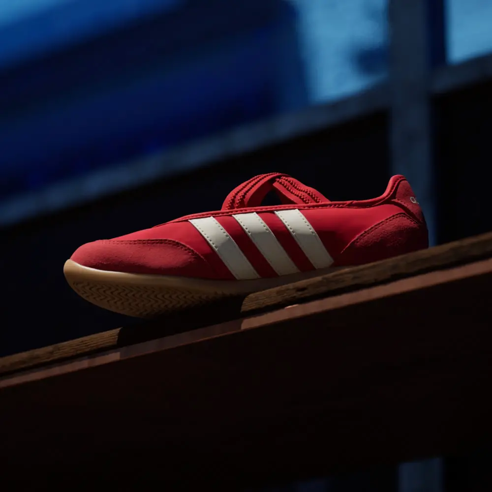 Giày Adidas Barreda Mary Jane ‘Red Off White’ HQ7398 - Ảnh 3