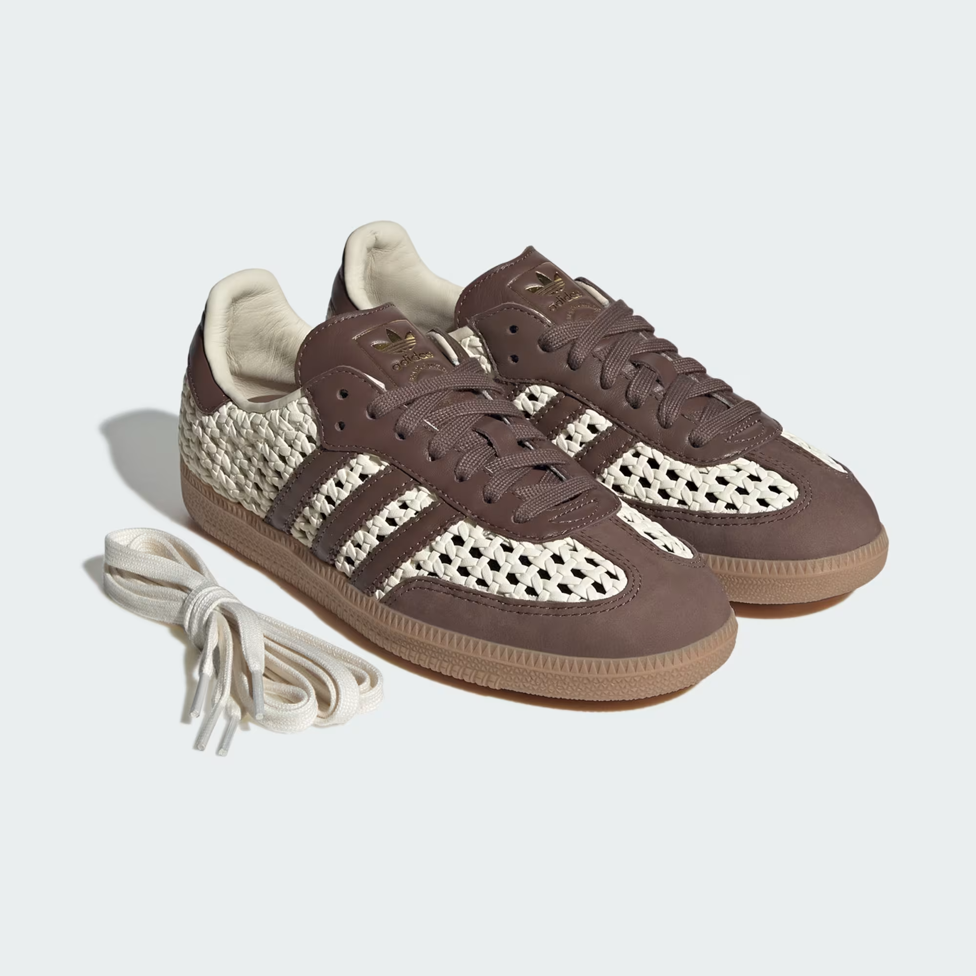 Alternative view of Giày adidas Samba OG ‘Cream White Earth Strata’ IH9373