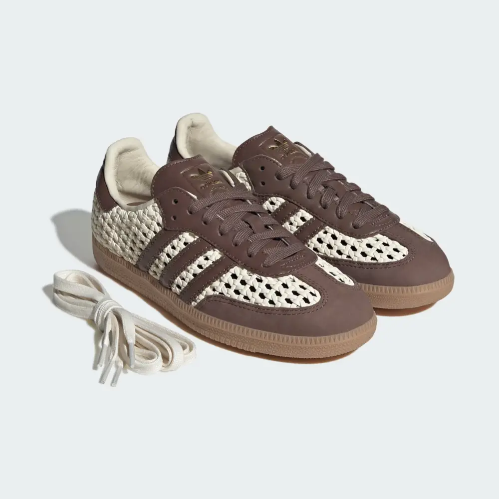 Alternative view of Giày adidas Samba OG ‘Cream White Earth Strata’ IH9373
