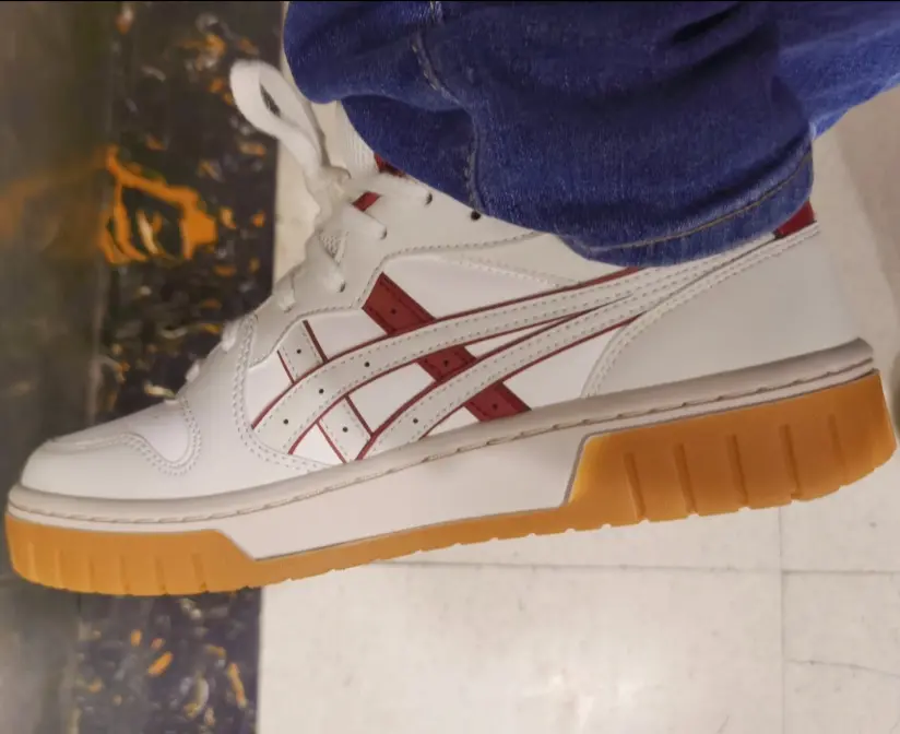 Giày Asics Court MZ 2.0 ‘White Red’ 1203A405-103 - Ảnh 3